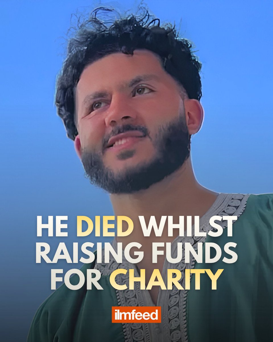 IlmFeed's tweet photo. A 27-year-old man who was loved by his community has tragically passed away whilst participating in the Muslim Charity Run after suffering a cardiac arrest.

Idris was heavily involved in youth projects and had recently embarked on a new initiative (‘The 22nd Century Project’) with his friends to support and strengthen the Muslim community in West London.

A GoFundMe has been set up on his behalf which has so far raised over £38,000.

He leaves behind a wife and a baby daughter.

May Allah grant him Jannatul Firdaus and make it easy for his family.