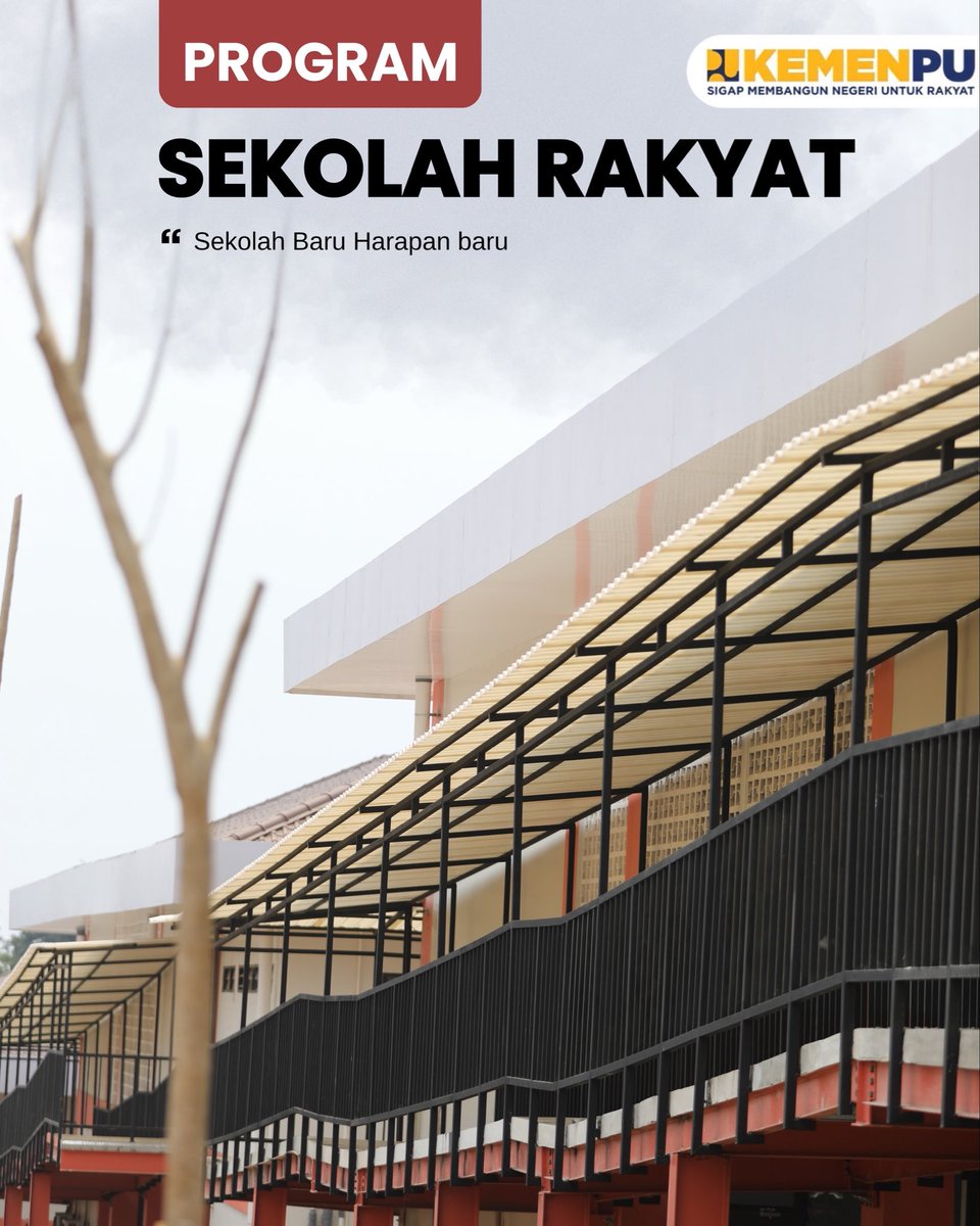 ppsbanten's tweet photo. Harapan Baru dari Sekolah Rakyat Kabupaten Pandeglang,Suasana belajar kini jauh lebih nyaman dan aman di Sekolah Rakyat Kabupaten Pandeglang
Lewat sentuhan Kementerian Pekerjaan Umum,ruang-ruang kelas yang dulunya terbatas kini bertransformasi menjadi bangunan permanen yang kokoh https://t.co/xtMdSrMWGj