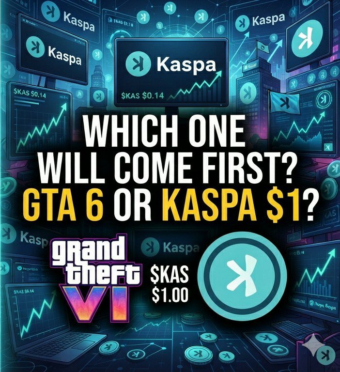 KaspaDegen's tweet photo. $KAS vs #GTA6 https://t.co/tEgY7F9iGO
