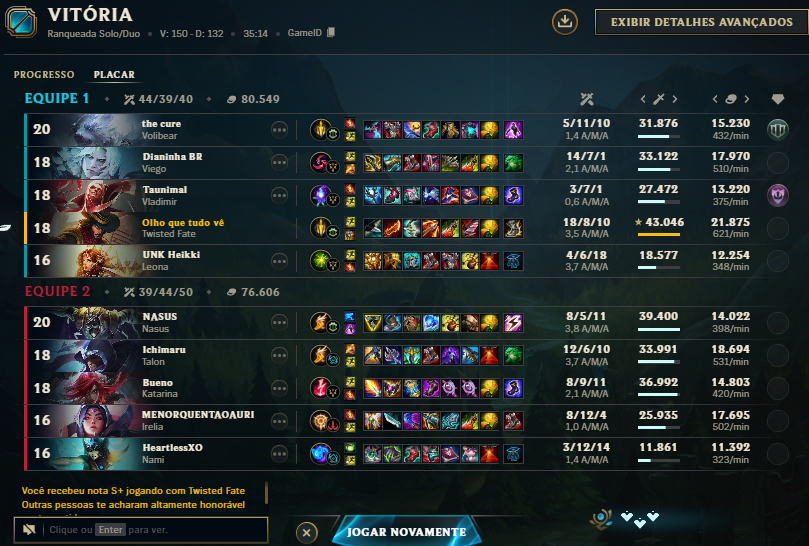 Orekbak's tweet photo. alem de cair suporte autofill, cai adc autofill, tudo pra carregar, essa leona foi uma maravilha de suporte, andou do meu lado e nao me givou! https://t.co/bPENRMi5DR