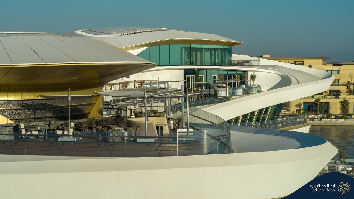 RedSeaGlobal's tweet photo. We're proud to announce that @AMAALAYachtClub is now open to the world. 🛥️

With 119 berths, capacity for superyachts over 100m and a signature clubhouse designed by HKS, it adds an international yachting hub to @AMAALA on Saudi Arabia’s northwest coast.

https://t.co/0dqJqrJ32G https://t.co/fOD8IRGoZX