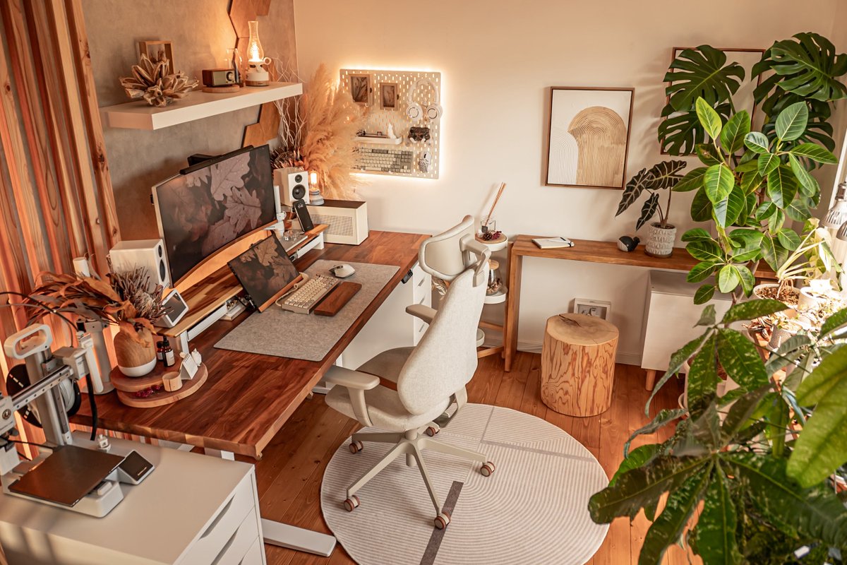 naoyu_301's tweet photo. 変わり続けるデスク周り🪵🌿

#desksetup に終わりは無い https://t.co/CxvxJ65byZ