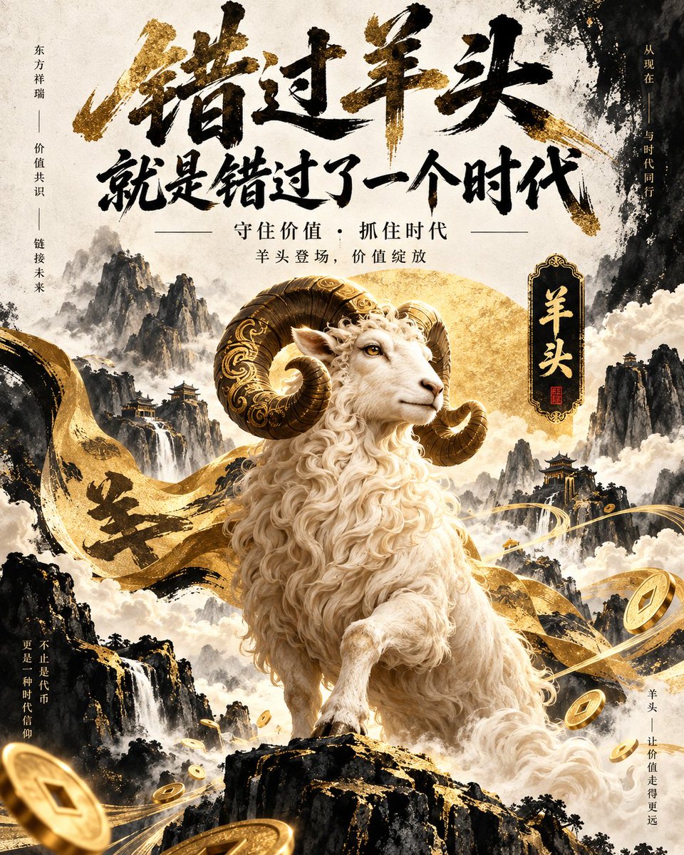 TutoringByKanit's tweet photo. #羊头 
#BNB
$羊头是bsc链Flap平台公平发射创新标的动态托底且具有meme属性的代币.
是真正具有链上文化属性的资产代币，机制滑点4％  /  1 ％累计通缩销毁、3％累计转换以BNB形式沉淀托底金库，托底随着BNB价格托5000万枚额度羊头、目前社区已完成8轮沉淀自然兑换销毁、且每一轮兑付结束自带洗盘沉淀.

目前羊头随着社区线下线上共同努力已完成全盘托底、简单来说：您随时进场的价格、托底金库都会赶上您当时进场的价格，您想亏钱都难…

您明白了吗？您愿意来加入羊头吗？

@theunipcs 
@flapdotsh 
@ddivixx