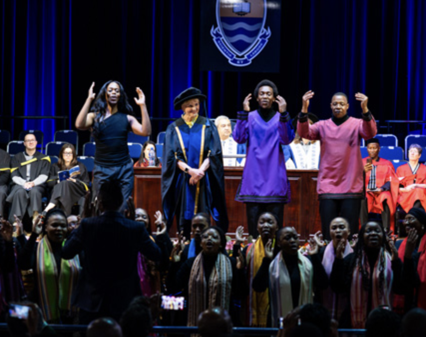 WitsUniversity's tweet photo. After almost three decades of dedicated service to Wits, former University Registrar Carol Crosley leaves behind a legacy defined by integrity, service excellence and, above all, people. 💙💛

Reflecting on her journey, Carol says it is the colleagues who became friends, the students whose lives intersected with hers, the challenges overcome together and the memories created along the way that she will treasure most.

Thank you, Carol, for your extraordinary contribution to Wits and for inspiring generations of colleagues and students. Once a Witsie, always a #Witsie4Life. 💙🏛️

Read More: https://t.co/2MDm6Y9WFB

#WitsForGood #WitsNews