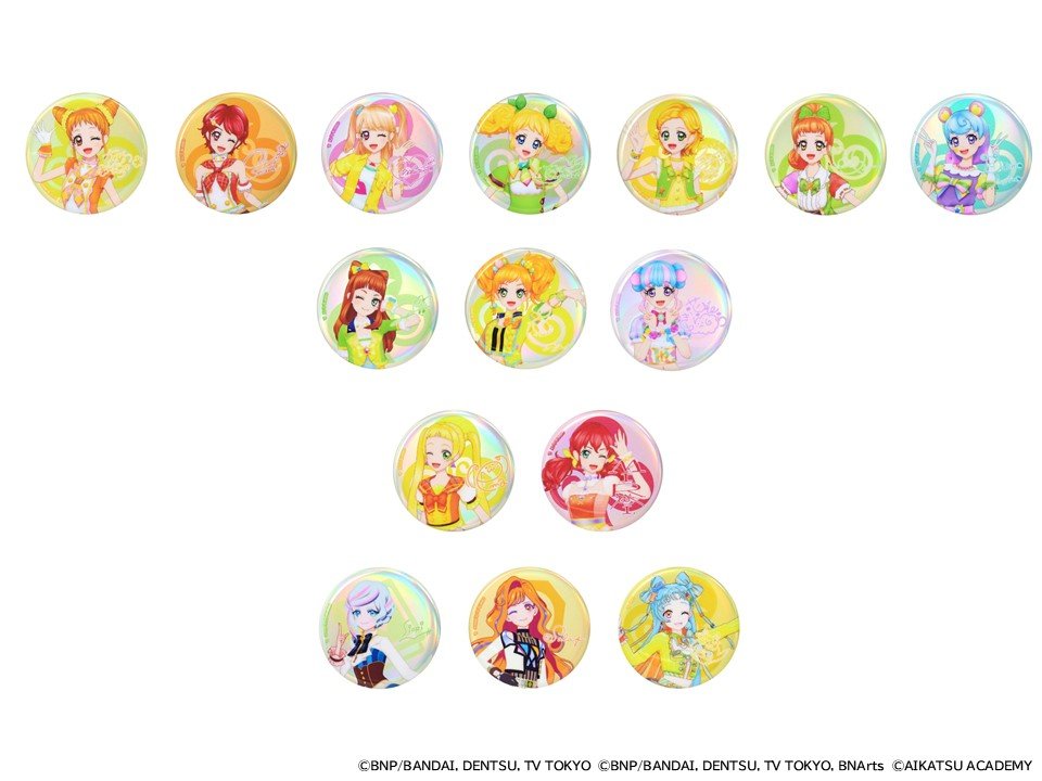 Aikatsu_ODOP's tweet photo. 올 아이카츠! 게임 모델 캔뱃지 관련으로 첫 공개 때부터 많이 착각하시는 게 있는데

플래닛 캐릭터를 임의로 큐트, 쿨, 섹시, 팝 타입으로 나눈게 아닙니다 ㅜㅜ

판매제품이름보시면
큐트•스토리•플라워 타입
쿨•쥬얼•뮤직 타입
섹시•호로스코프•스위츠 타입
팝•스토리•코스메 타입 이고 https://t.co/m01RATcEiX