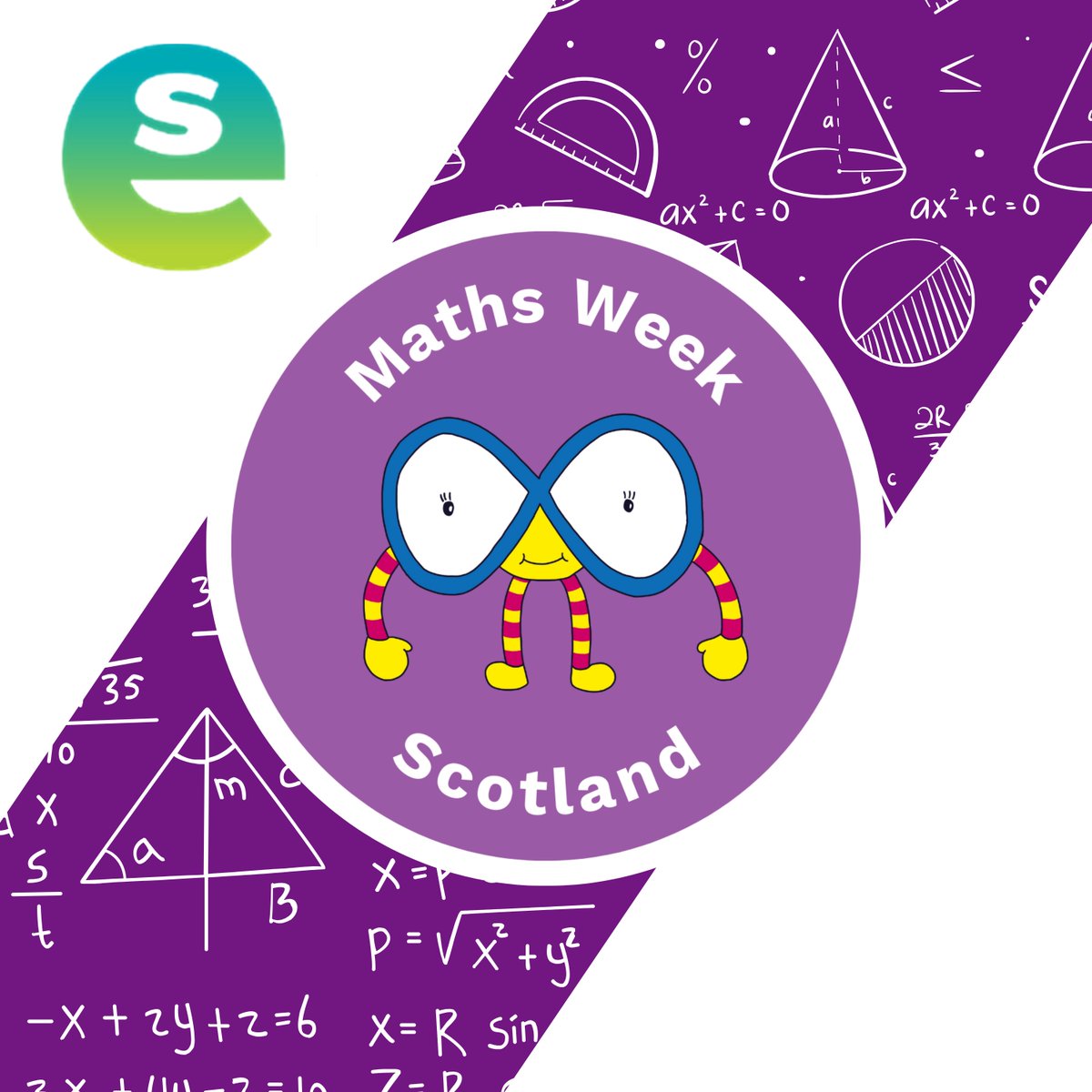 EducationScot's tweet photo. 🧮Maths Week Scotland runs from 19 - 27 September! This year is the 10th anniversary of #MWS26 and the theme is Maths Matters. We're running several webinars throughout the week. Find out more in this thread and sign up! (1/6) https://t.co/EsAGU0rAF7