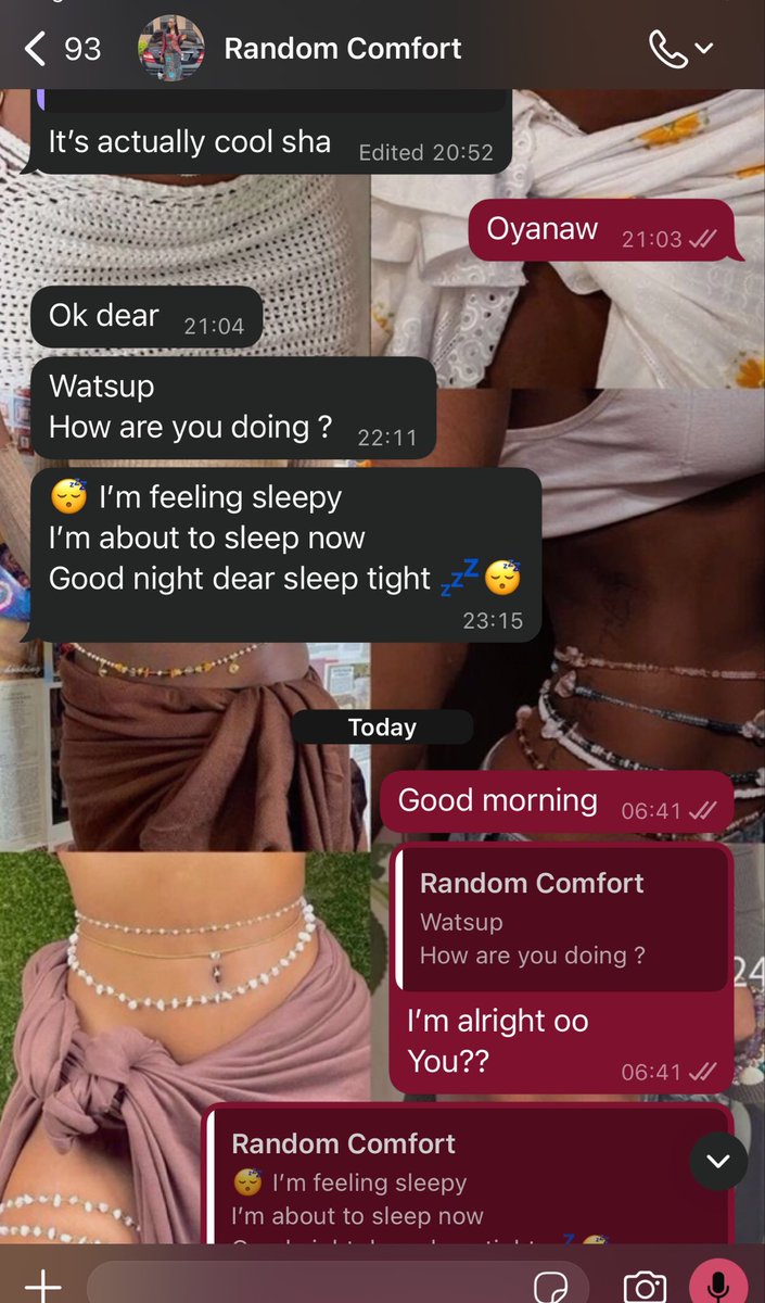 heisrabbi's tweet photo. I bin de think say all these things na scripted till I experience am oo😂😂😂

Nb: this is someone I just started talking to yesterday evening https://t.co/2rvtPB6k5t