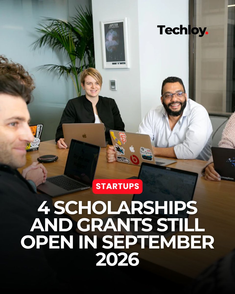 techloy's tweet photo. Looking for funding, training or a scholarship this month?

We found 4 opportunities still open in September, including a $200,000 potential investment for African AI startups and a £25,000 equity-free grant for research-focused AI projects.

There’s also a fully funded tech scholarship for Nigerians.

Here’s what’s still open 👇
https://t.co/e29hxkSt6N

#Scholarships #Grants #Tech #AI #Opportunities