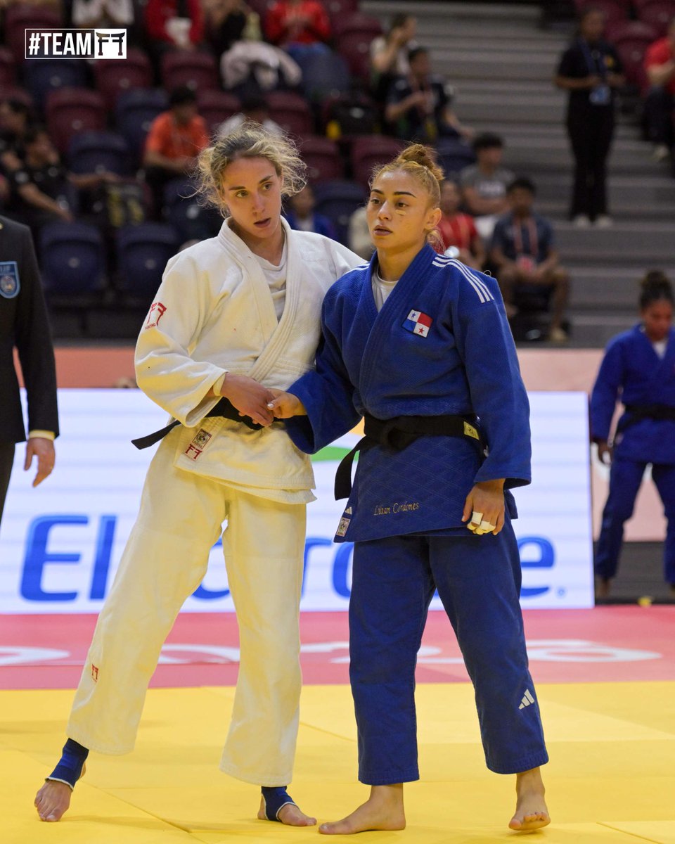 FightingFilms's tweet photo. Big Congrats on winning bronze, Tihea Topolovec! Amazing performance in the Lima GP! 👏🏻 ⛩️

#LimaPeru #TeamFF #Judo #FightingFilms https://t.co/tdN30lbyKG