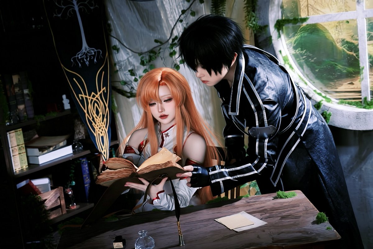 Who_is_Ch4in's tweet photo. (Cosplay)

Asuna &amp; Kirito

아스나! 아스나!

Photo. @kongkonge100

#swordartonline #アスナ #Asuna  #キリト #kirito https://t.co/peyTxZLgwc