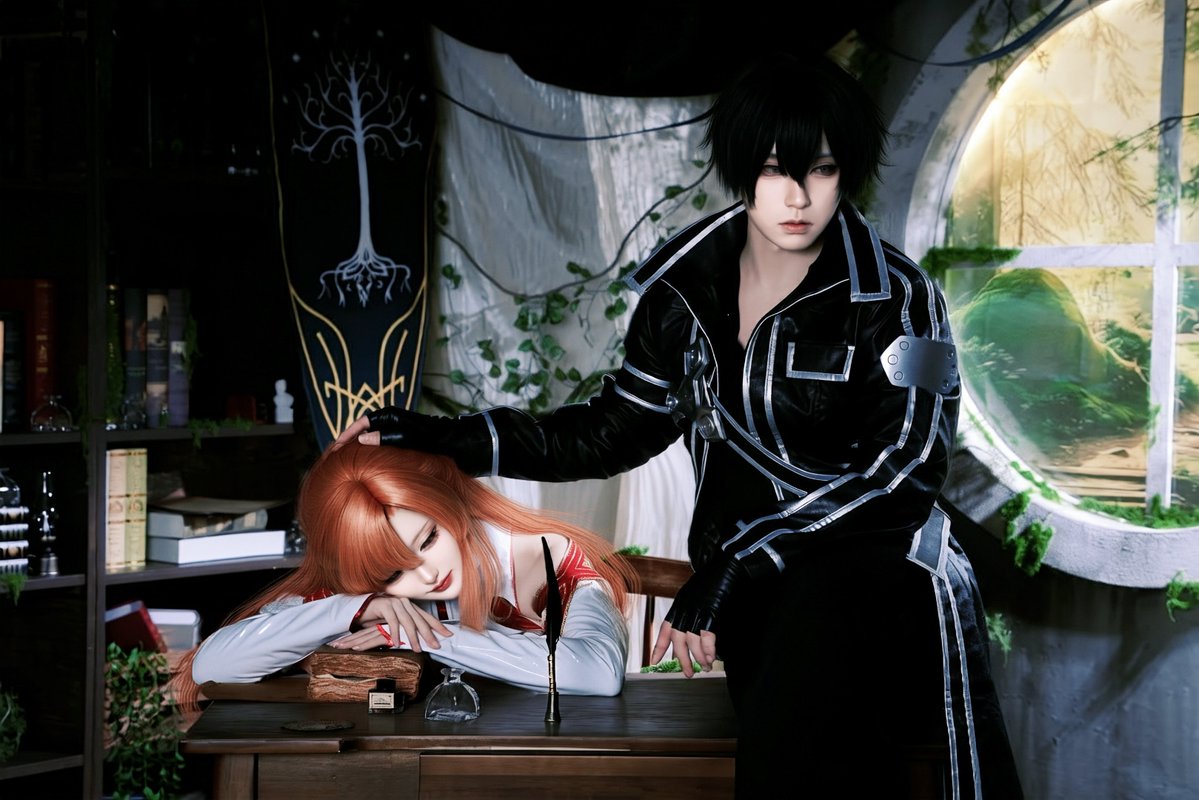 Who_is_Ch4in's tweet photo. (Cosplay)

Asuna &amp; Kirito

아스나! 아스나!

Photo. @kongkonge100

#swordartonline #アスナ #Asuna  #キリト #kirito https://t.co/peyTxZLgwc