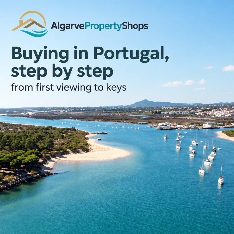 Algarvepro6f's tweet photo. We guide you through every step of buying property in Portugal. From viewing to keys, https://t.co/ikPNff9nH0