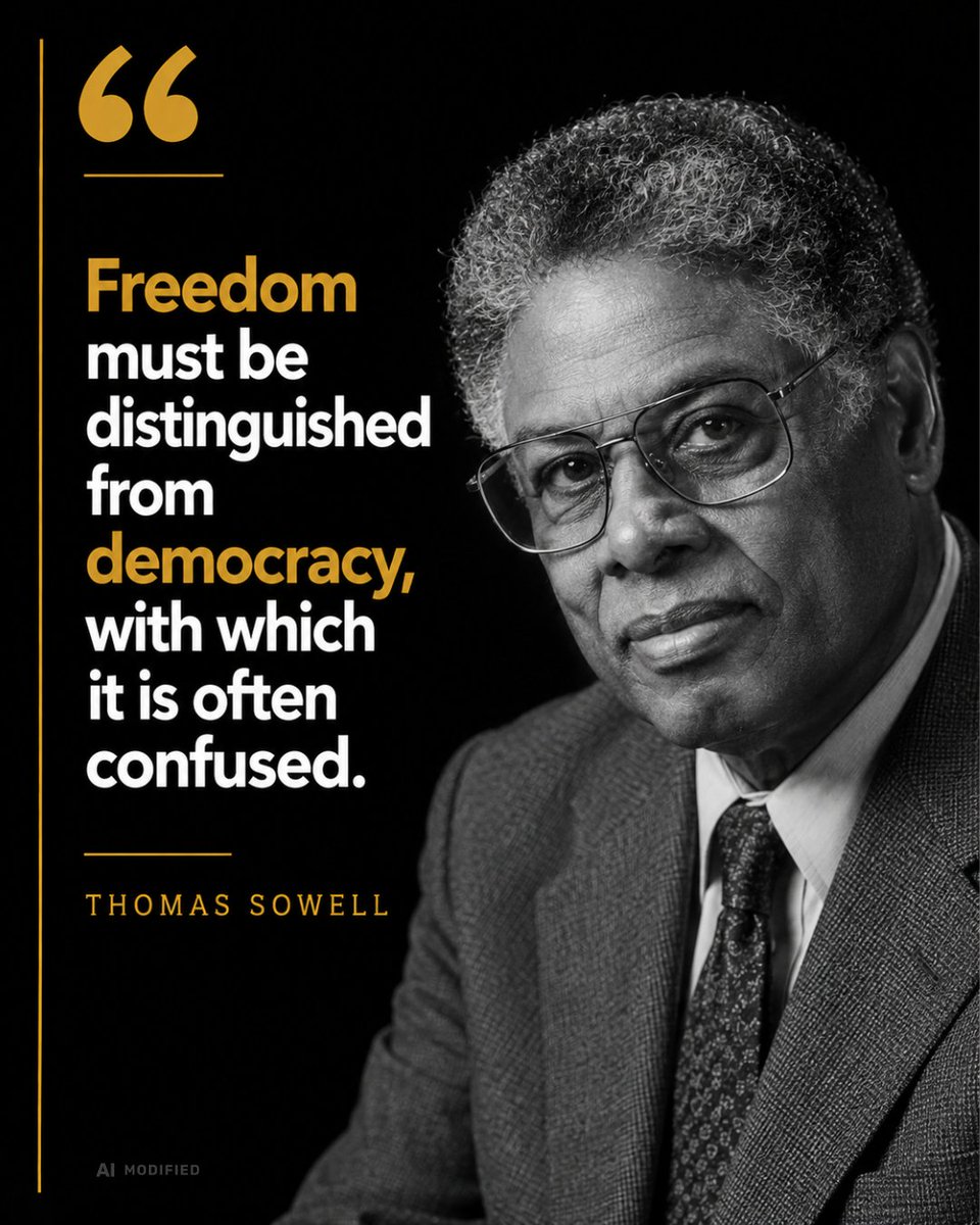 AustrianCenter's tweet photo. Quote of the week | Thomas Sowell https://t.co/GaoDFjzF9X