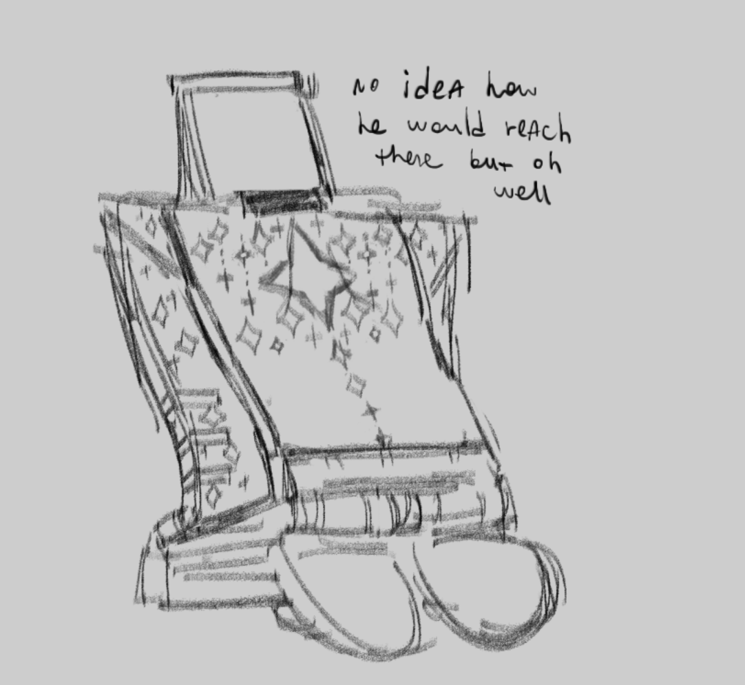 shmyp_ko's tweet photo. i dont know how tall i should draw honcho sighsighsigh https://t.co/1w3E3jIkPe