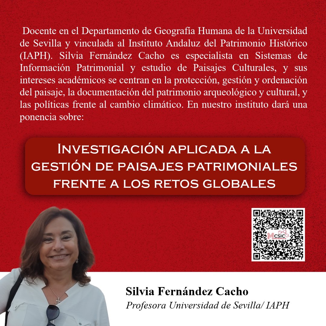 iegps's tweet photo. Recordad que está abierto el plazo para inscribiros en la Microcredencial «Paisajes culturales: historia, patrimonio, territorio y gestión», del @CSIC, que realizaremos desde el @iegps. Aquí el equipo docente: https://t.co/11OR0qY6UQ https://t.co/ERGyPCOPdR