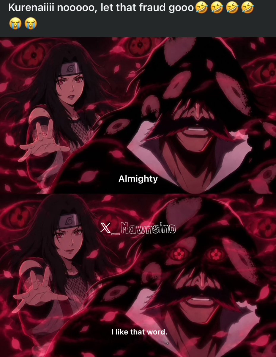 mawnsino0's tweet photo. 🚨 NAH, KURENAI HAS HAD ENOUGH OF THIS FRAUD 😭

Bro is really getting cooked by his own genjutsu 💀

Kurenai please show mercy 😭 https://t.co/H6zeEzjzb8