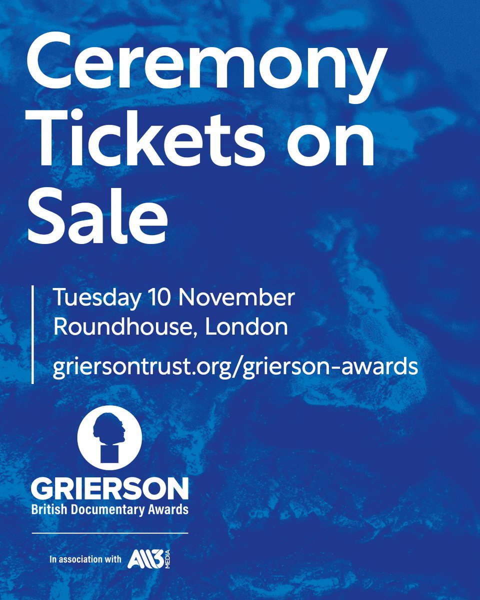 griersontrust's tweet photo. The winners will be revealed at the awards ceremony on 10 November at the Roundhouse, London.

Secure your ticket now https://t.co/tn6Qa6O4ZF https://t.co/ypKuFAdxGq