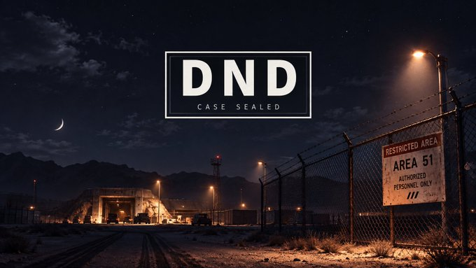 aryancryptoguy's tweet photo. 🪂😱 Super hyped NFT giveaway

We’re giving away 3 FCFS spots for @DNDaliens 👽

DND Aliens is an interactive UAP/Area 51 investigation game where you solve classified cases, analyze evidence & uncover what happened. 🛸

• Supply: 2,026 NFTs
• Chain: Robinhood Chain
• Mint: TBA
• Price: TBA

💎Follow these steps to participate:

• Follow @DNDaliens & @aryancryptoguy
• Like & RT
• Tag 2 friends in the comments + drop your EVM address

This is going to be a VERY limited supply NFT, so don’t sleep on this. Even a FCFS spot is huge! 🔥

⚠️ Failure to complete any of the above tasks will lead to disqualification from the giveaway.