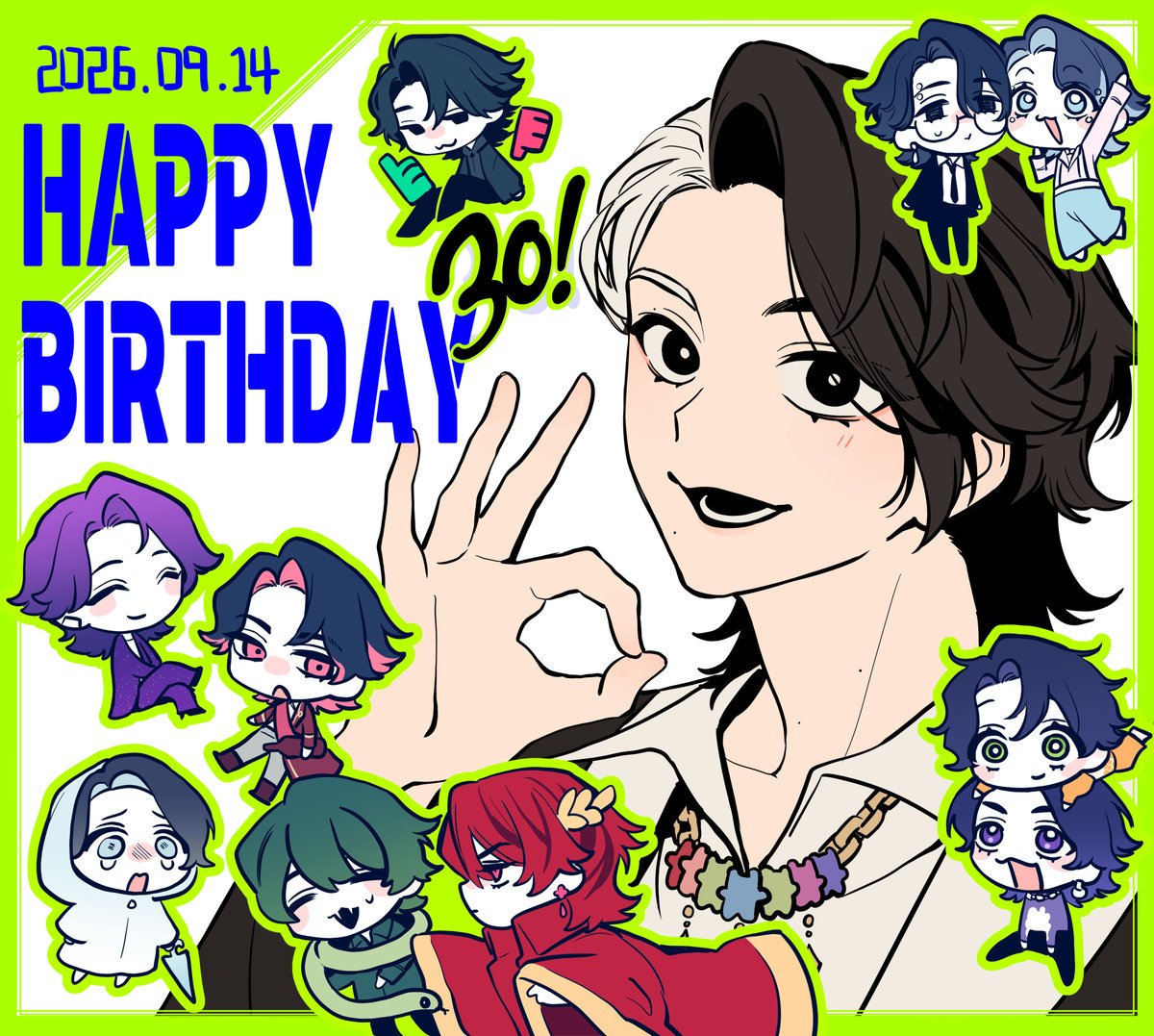 chunggwa_1011's tweet photo. 😚🎉🎉
#大森元貴誕生祭 
#MotokiBirthday 
#MrsGREENAPPLE https://t.co/EbJrh9sQUc