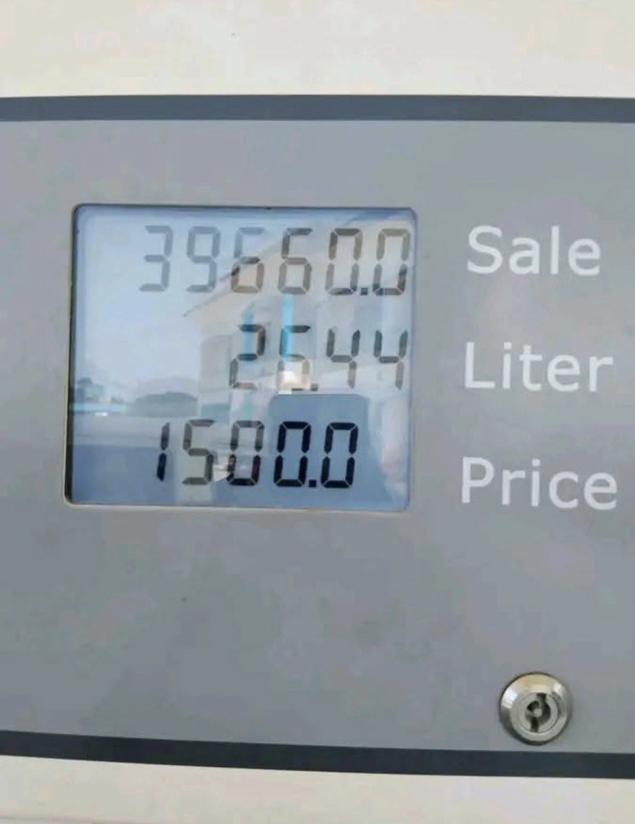 Chude_ND1's tweet photo. Fuel price today. https://t.co/gY2HjXwijd