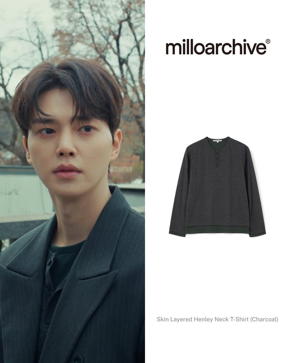 emmabesidepr's tweet photo. 송강의 tvN <포핸즈> 속 티셔츠 정보!
✔️Celeb: 송강
✔️Brand: milloarchive
✔️Item: Skin Layered Henley Neck T-Shirt (Charcoal)
✔️Media: tvN <포핸즈> (6부)
#songkang #songkangfashion #송강 #송강패션 #송강티셔츠 #밀로 #밀로아카이브 #millo #milloarchive https://t.co/oAVHUGg5dg