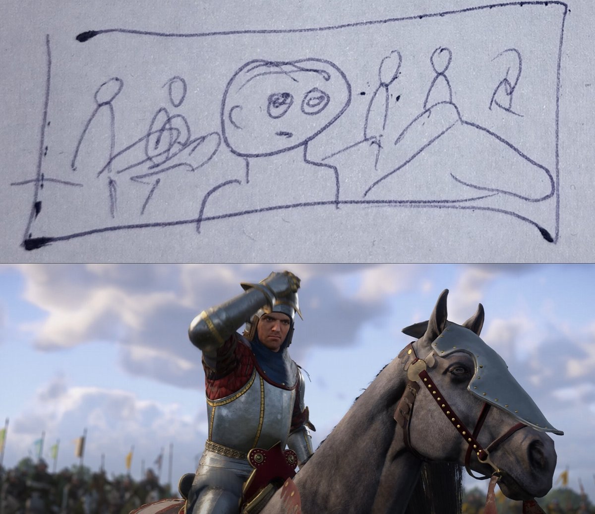 GlendyLucast's tweet photo. Jauh lebih respect lagi sama yang storyboardnya men-story 😂

Kingdom Come Deliverance 2,  btw https://t.co/39ICWFGWRw