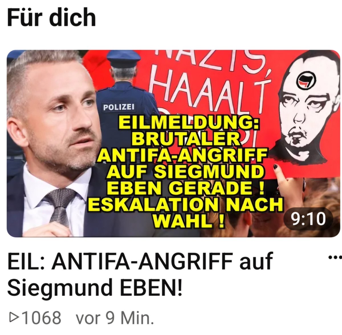 nikitheblogger's tweet photo. +++ TEILEN +++
Antifa will Wahl von Siegmund zum Ministerpräsidenten gewaltsam verhindern! Schaut jetzt hier mein neues Video dazu von heute: https://t.co/HGNh42wJgc https://t.co/kbCEdiikYJ
