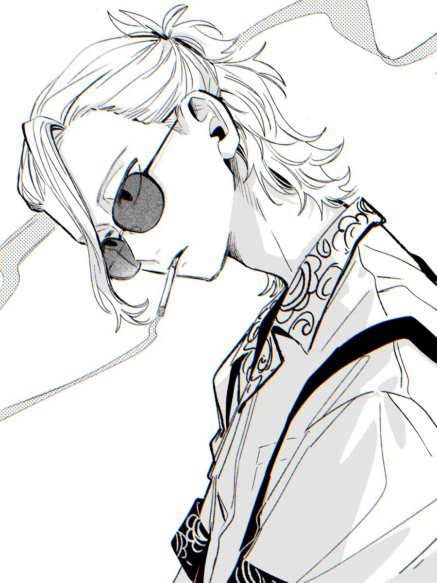 b_238_d's tweet photo. 初期案しばさん幻覚 https://t.co/lT99P2X8xW