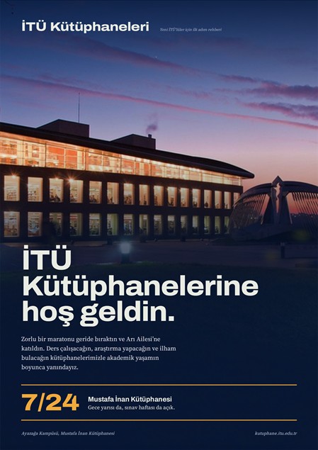 LibraryITU's tweet photo. Değerli @itu1773'lüler,  zorlu bir maratonu geride bıraktın ve Arı Ailesi’ne katıldın. Ders çalışacağın, araştırma yapacağın ve ilham bulacağın kütüphanelerimizle akademik yaşamın boyunca yanındayız.
Hoş geldin rehberine ulaşmak için : https://t.co/VEtUb5lPE1 https://t.co/1wWDymyDyN