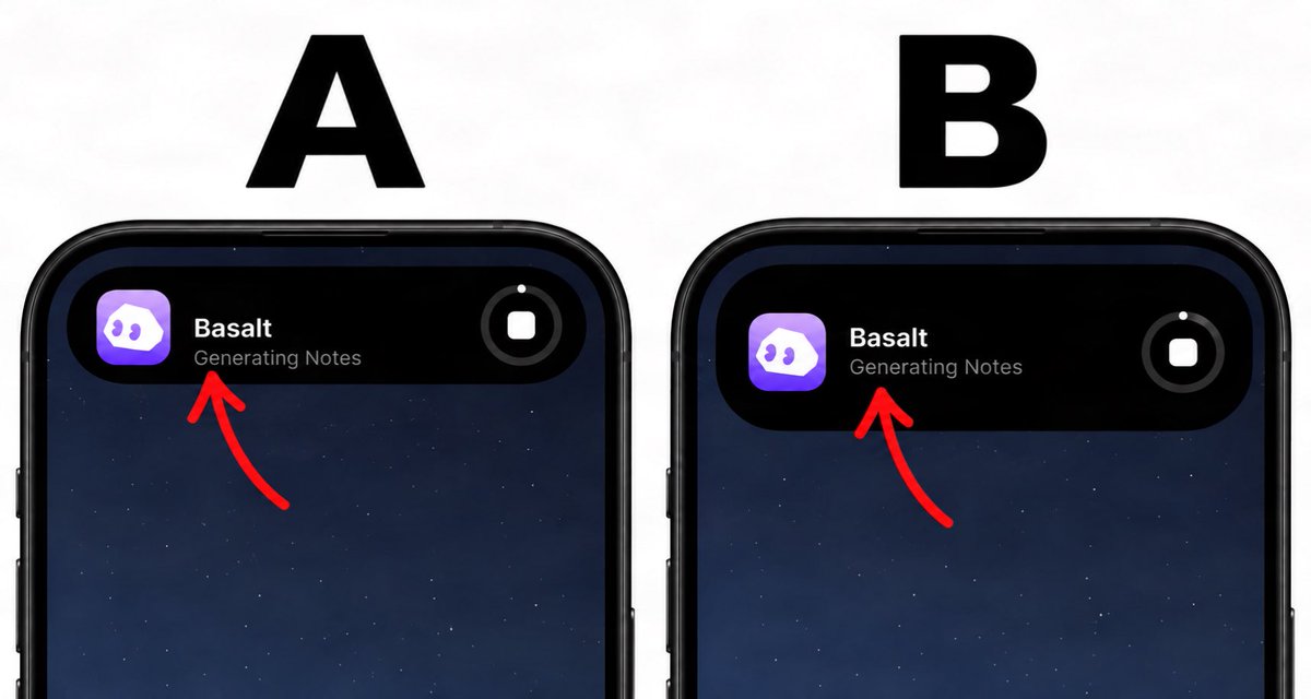 AdamHincu's tweet photo. @grok A or B?
Dynamic Island gets in the way… https://t.co/vZmZa3RNRz