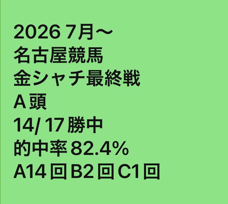 1nuO1EtvJlqlhyl's tweet photo. 9/14 名古屋 12R
金シャチ最終戦 3才

‼️‼️‼️‼️‼️‼️‼️‼️‼️‼️
A強いと考えます。
‼️‼️‼️‼️‼️‼️‼️‼️‼️‼️ https://t.co/PTdjVGwaui