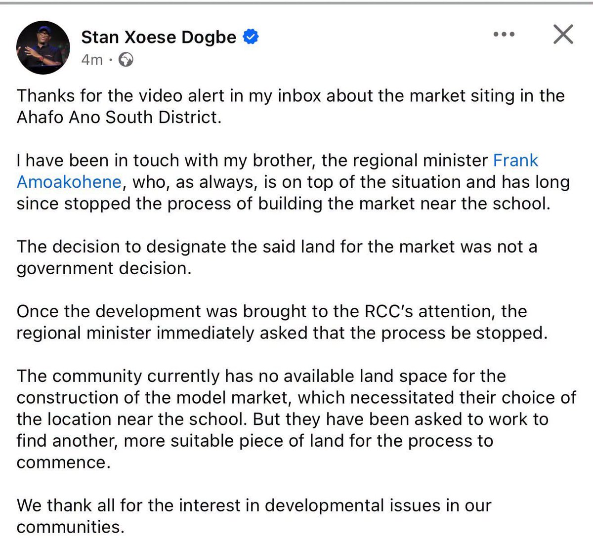 amtonduogu's tweet photo. Had it not been for the advocacy by our communicators, they would have demolished it for their needless 24-hour economy market, just as they did in Wa, Nandom, and elsewhere.
How did we get here?
#YouDecide https://t.co/WywTKdnZrP