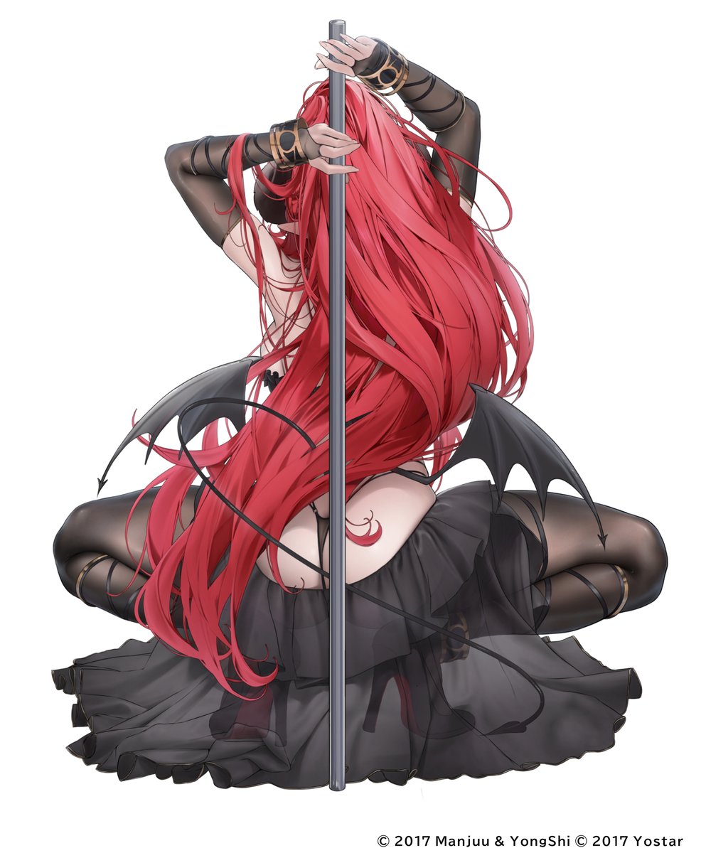 yava0chan's tweet photo. 『アズールレーン9周年記念グッズ』イベントにて
ヒンデンブルク「魅惑のアムドゥスキアス」
回転アクリルスタンドの踊り子風衣装デザイン＆イラストを描かせて頂きました...!

ありがとうございました
© 2017 Manjuu &amp; YongShi © 2017 Yostar
#アズレン9周年 https://t.co/kZeuTEDsMI