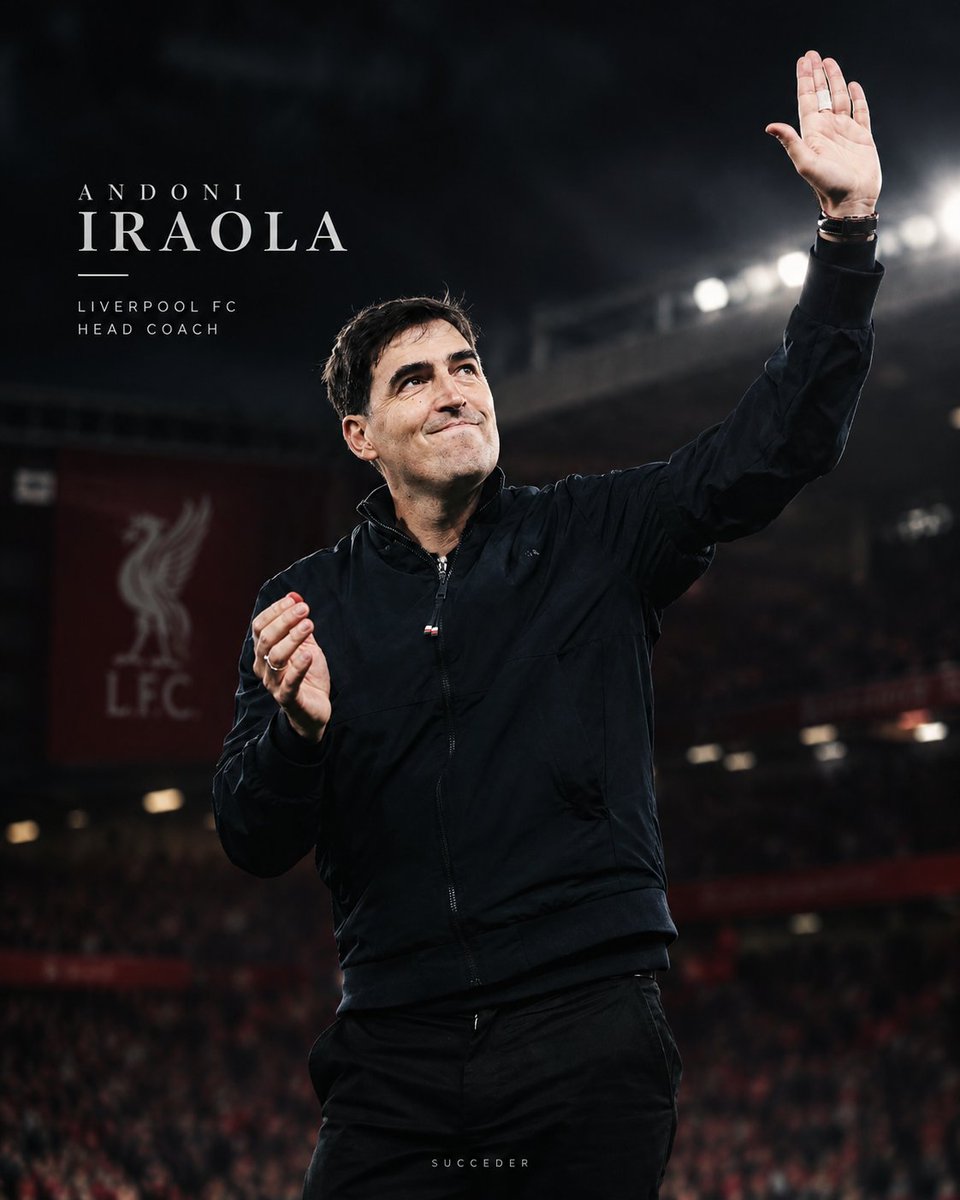 Succedervictor's tweet photo. You’re a pure hypocrite if you think Iraola is not the manager for Liverpool.

Let’s go back to history.

How many years did it take Klopp to build Liverpool into the team we all wanted?

How many years did Arteta need to build Arsenal into a title-contending side?

And how many weeks has Iraola actually had at Liverpool?

You can criticise the performances, but already pushing the manager out this early makes absolutely no sense.

Give the man time to build his team.