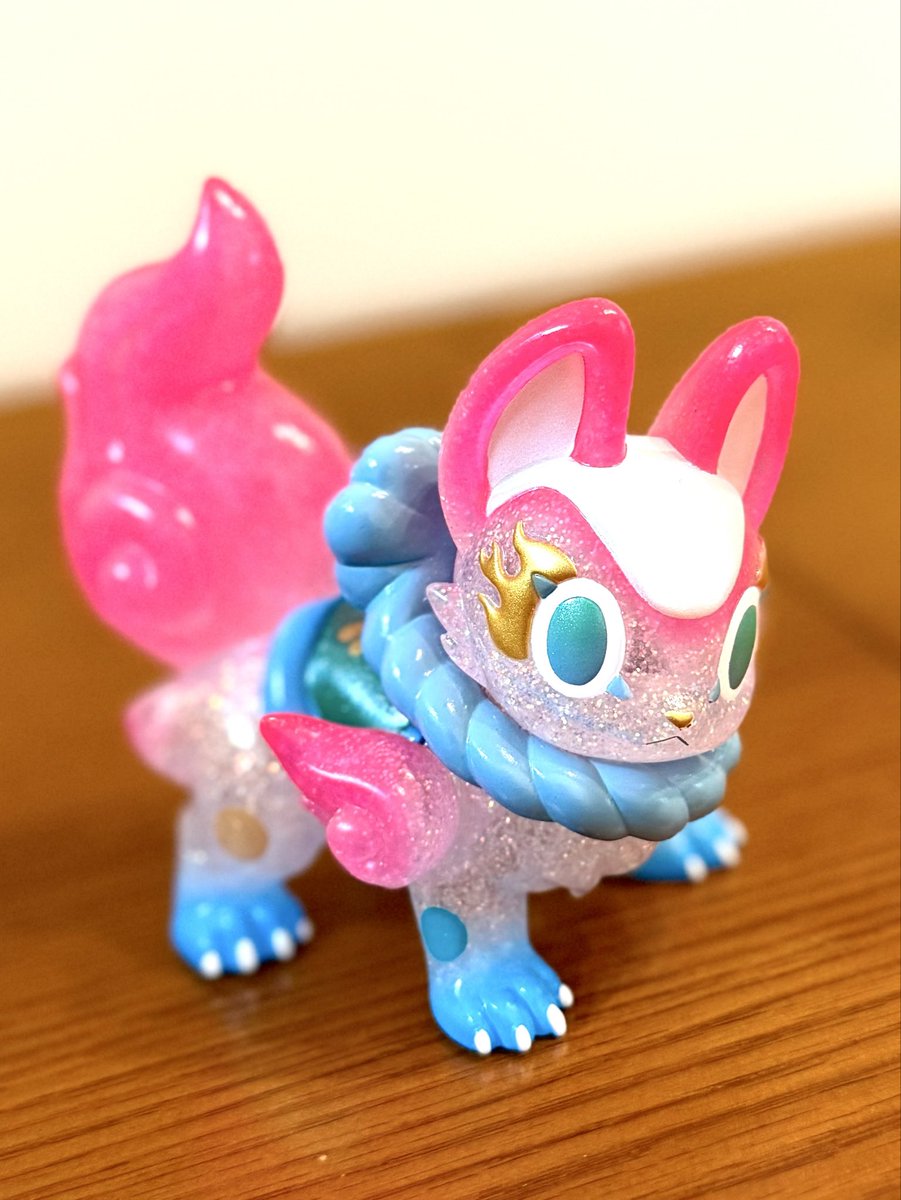 futa0722ishi's tweet photo. DEVIL TOYSさんから
照紗さんの幻獣イヌハリゴンが到着🐕
今回のカラーはめちゃくちゃかわいい!!!
しかも背中に模様があって、さらにかわいい😄
次回のカラバリも楽しみだな🐶
#イヌハリゴン
#DEVILTOYS https://t.co/W515wVMac5