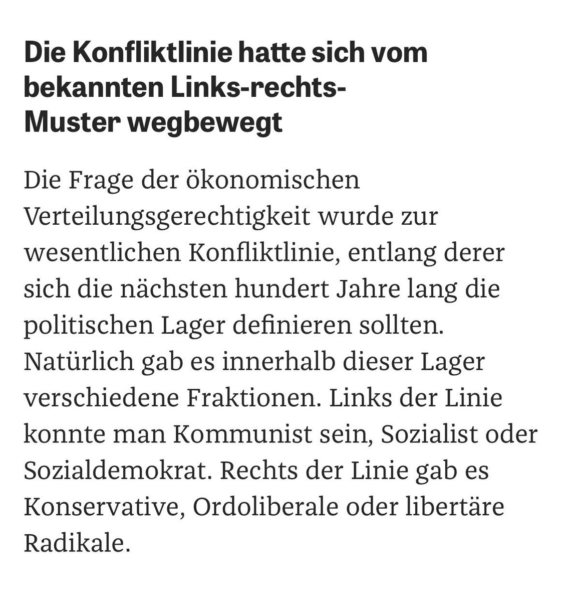 JochenBittner's tweet photo. Von Großbritannien aus sieht man ziemlich klar: Das ist keine Krise der CDU. Wir stecken mitten in einer Neusortierung der gesamten Parteienlandschaft, einem Realignment.

Das alte Links und Rechts gibt es nicht mehr, weil eine neue Großfrage die politischen Lager definiert.

Das hätte man schon 2016 sehen können — wäre die Analyse etwas tiefer gegangen als „Populismus!“-Empörung.
https://t.co/1RWrUl0BK4