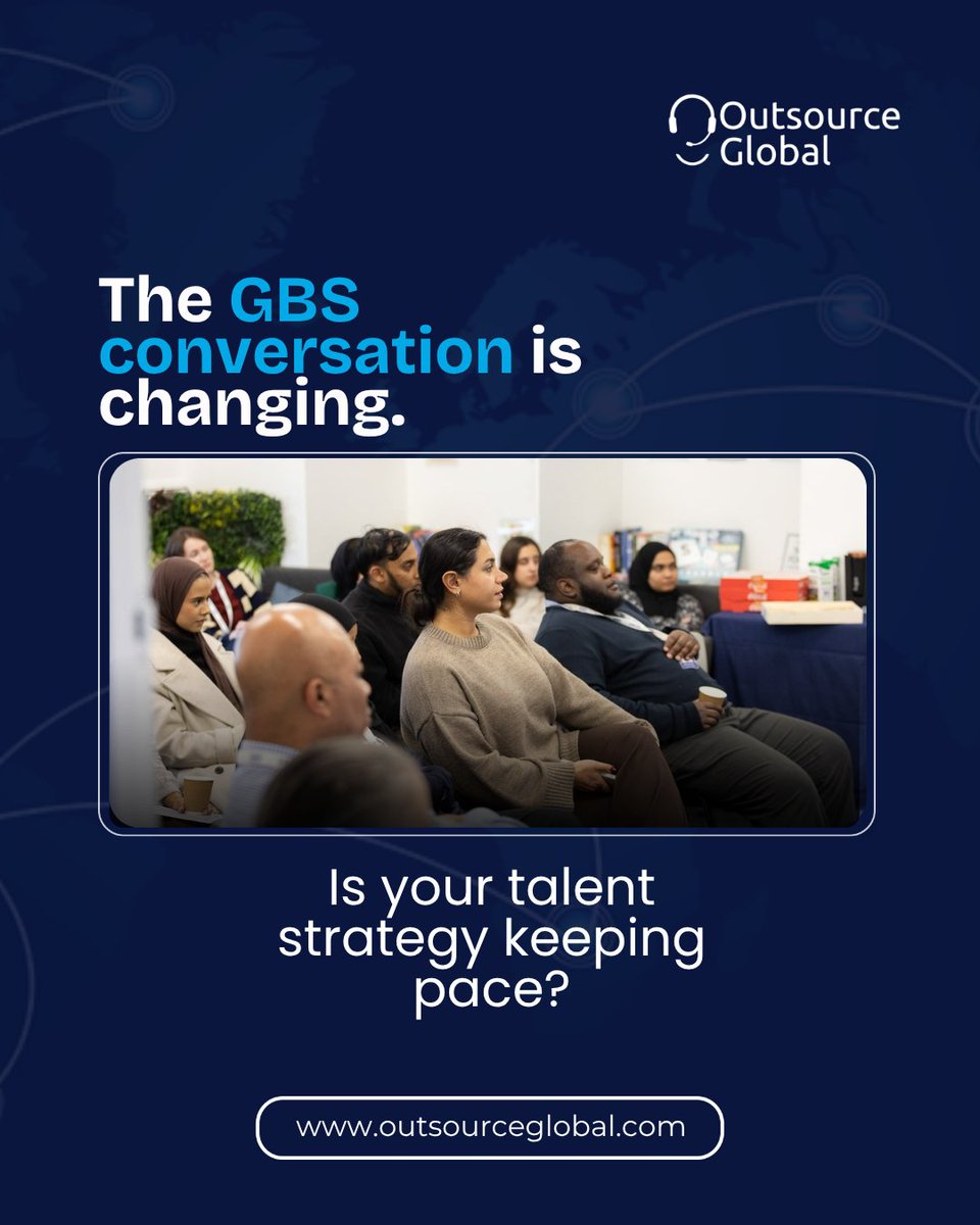 OutSourceGbl's tweet photo. The GBS conversation is changing.

Cost. Talent. Delivery location.

Africa is already part of the answer.

Outsource Global transforms Africa’s talent advantage into world-class business operations.

🌐 https://t.co/7njyHxG6XT

#GBS #AfricaTalent #Outsourcing https://t.co/DhiMBc9SMU