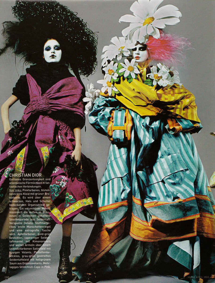 pop2xo's tweet photo. Vogue Germany “Glücks-Offensive” - April 2003 https://t.co/AvPbeGDbQ1