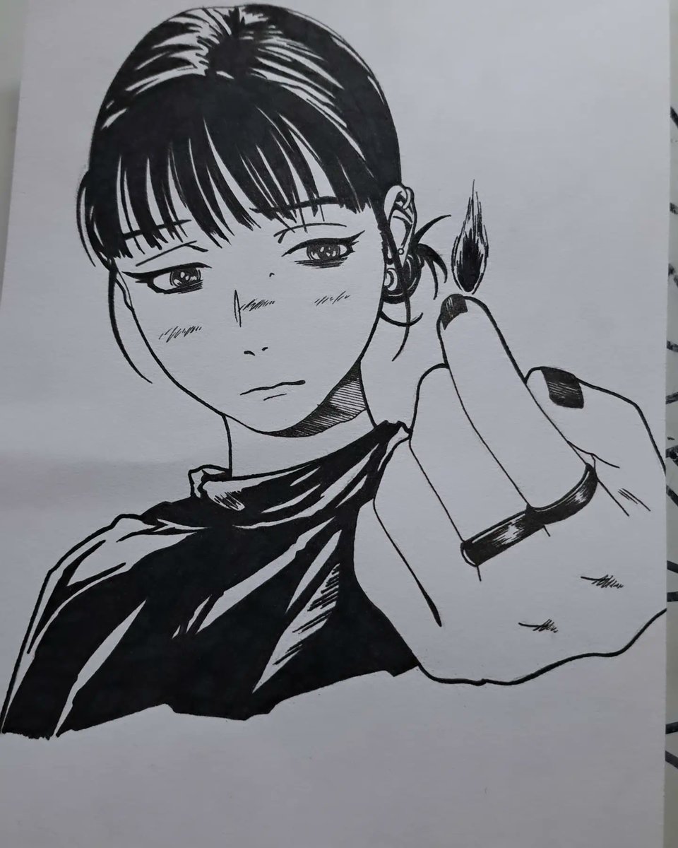 ClaudevanD's tweet photo. Monday doodle. Sometimes I need to practice, so I used a friend as the reference for this one. https://t.co/Mk6VrgoxAX