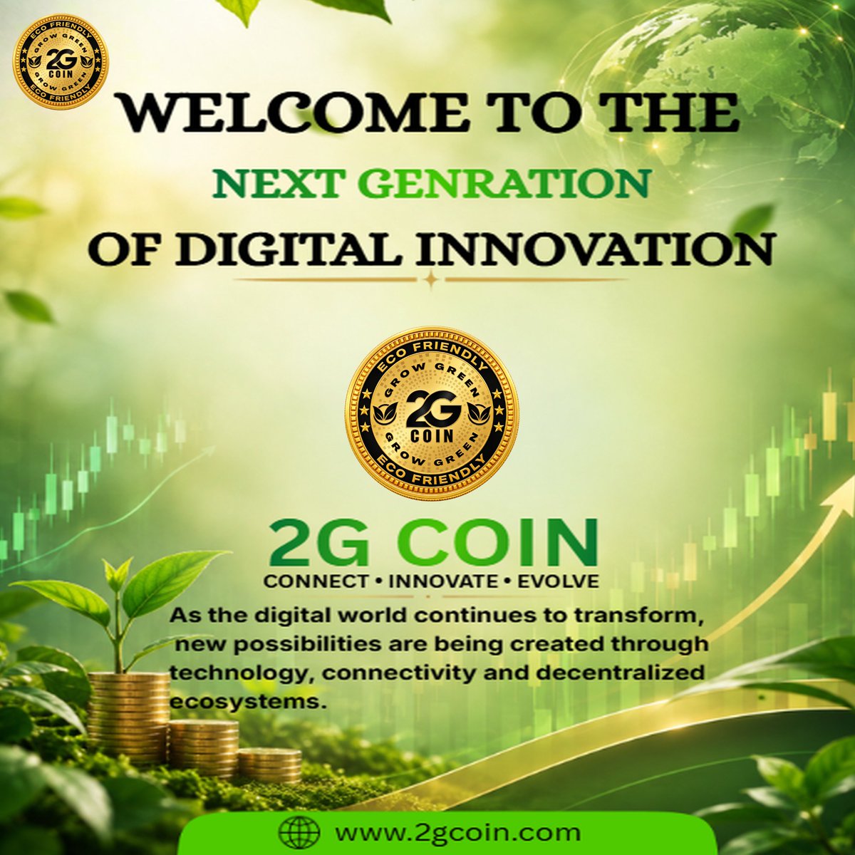 2gCoin's tweet photo. 🚀 Step Into the Digital Future with 2G Coin

The digital world is evolving — and 2G Coin is built to be part of that evolution. 
🌐https://t.co/LSQE0Owxz5
Powered by technology, connectivity, and a modern blockchain ecosystem, 2G Coin brings a fresh perspective to the digital https://t.co/fkzWB08rNM