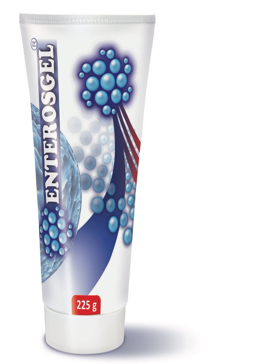 HealthyAlfred's tweet photo. the Soviets built a molecular sponge for their military. it's now sold in 40 countries.

Enterosgel. made in Kyiv in the late 1970s. the first clinical work was done with the Kiev Military District medical service.

you swallow it. it doesn't get absorbed. it doesn't get digested. it passes straight through and soaks up everything on the way out.

the holes in it are between 2 and 100 nanometres. big enough to trap bacterial toxins. too small to grab your vitamins.

it picks.

what it soaked up in testing:
→ E. coli toxins
→ C. difficile toxins
→ Shigella toxins
→ rotavirus
→ staph toxins

and what Russia still prescribes it for:
→ poisoning — drugs, alcohol, heavy metals
→ gut infections
→ food and drug allergy
→ hepatitis
→ kidney failure
→ factory workers, preventively

that last one. they give it before the exposure, not after.

then the UK ran it properly. randomised, double-blind, placebo-controlled. IBS with diarrhoea. 8 weeks.

→ responders: 37.4% vs 24.3%
→ stool consistency: 48.5% vs 32.5%
→ abdominal pain: 53.3% vs 40.2%

(PMID: 35760493)

a Soviet military detox gel passed a Western double-blind trial and became a certified medical device in the EU.

do what you want with this information.