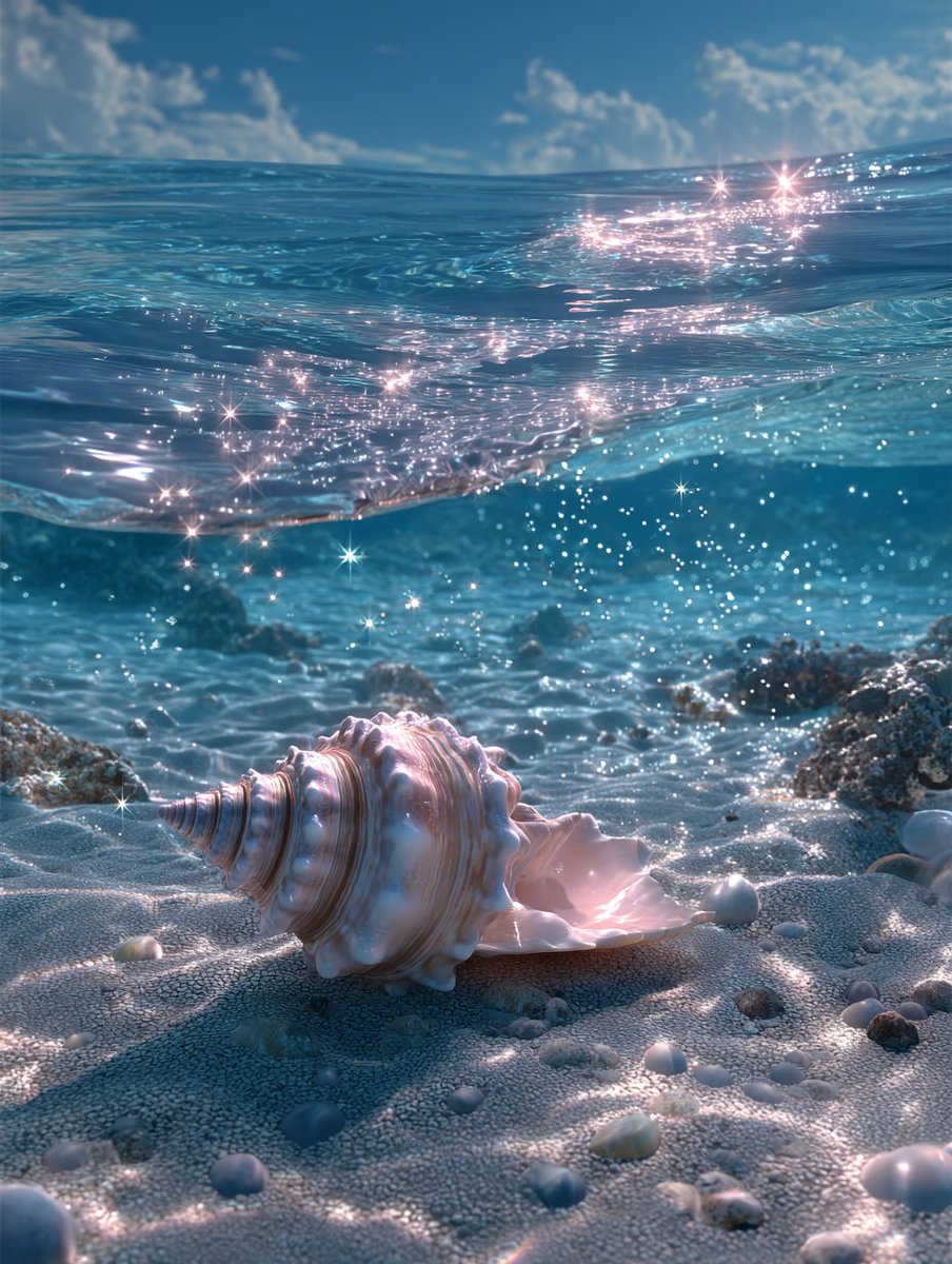 BubbleArtDesign's tweet photo. Crystal clear ocean https://t.co/WssVR4YHxA