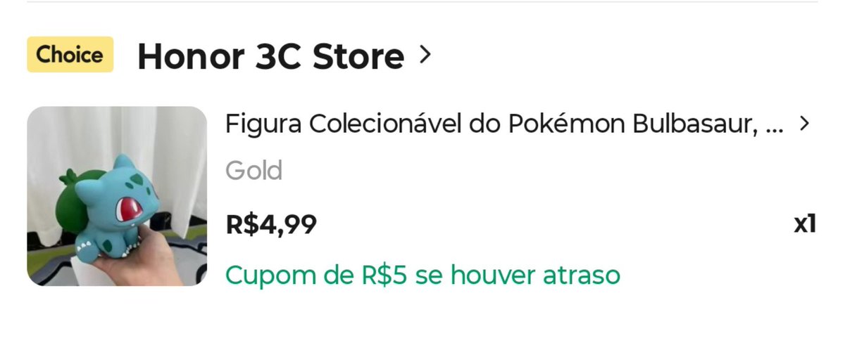 julesruex's tweet photo. peguem esse bulbasaur por 5 reais e me ajudem a pegar no aliexpress de grupo de 3
https://t.co/a0vHMKvyAz https://t.co/vFiMYvdZfJ
