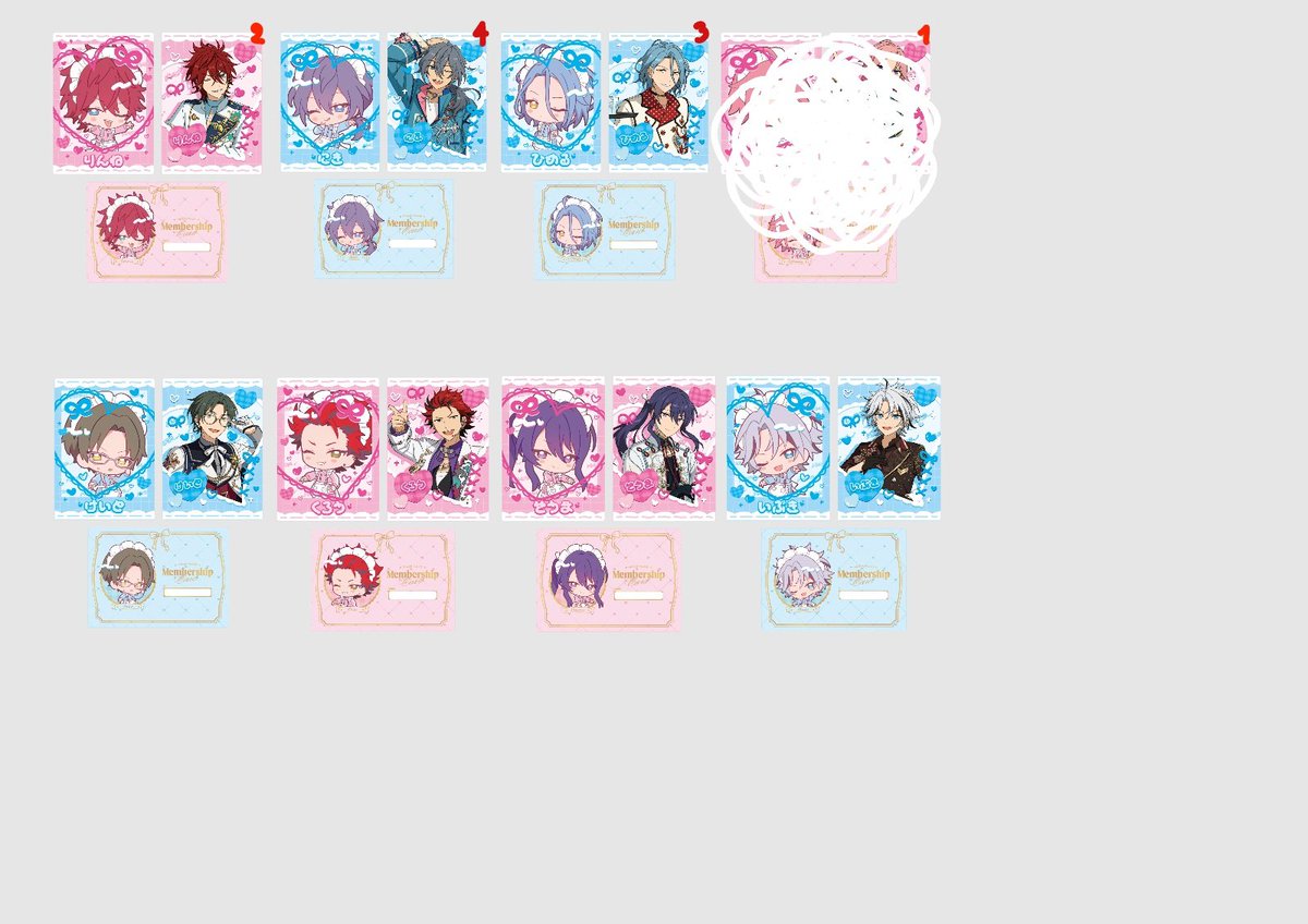 Twinkle_Oct2's tweet photo. < เปิดหาร card set box F >

คาร์ละ 115
เลขขวาบนเป็นลำดับการอม

มัดจำได้ ที่เหลือภายใน 5/11

รับอาคัต 2 คาร์ขึ้นไปส่งฟรี
ออกน้อยขออนุญาตล่มตี้
#ตลาดนัดอันสึตะ https://t.co/O2r7QkeBXQ