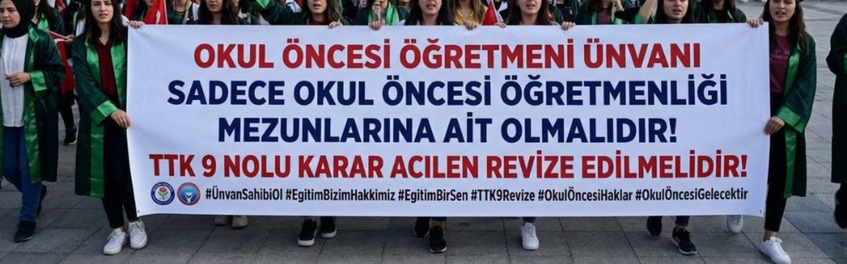 cristianornld1's tweet photo. okul öncesi öğretmenleri hakkını almalıdır ve biz sadece hakkımızı istiyoruz. #okuloncesiTTK9kararı https://t.co/iYOJPI5Yr4