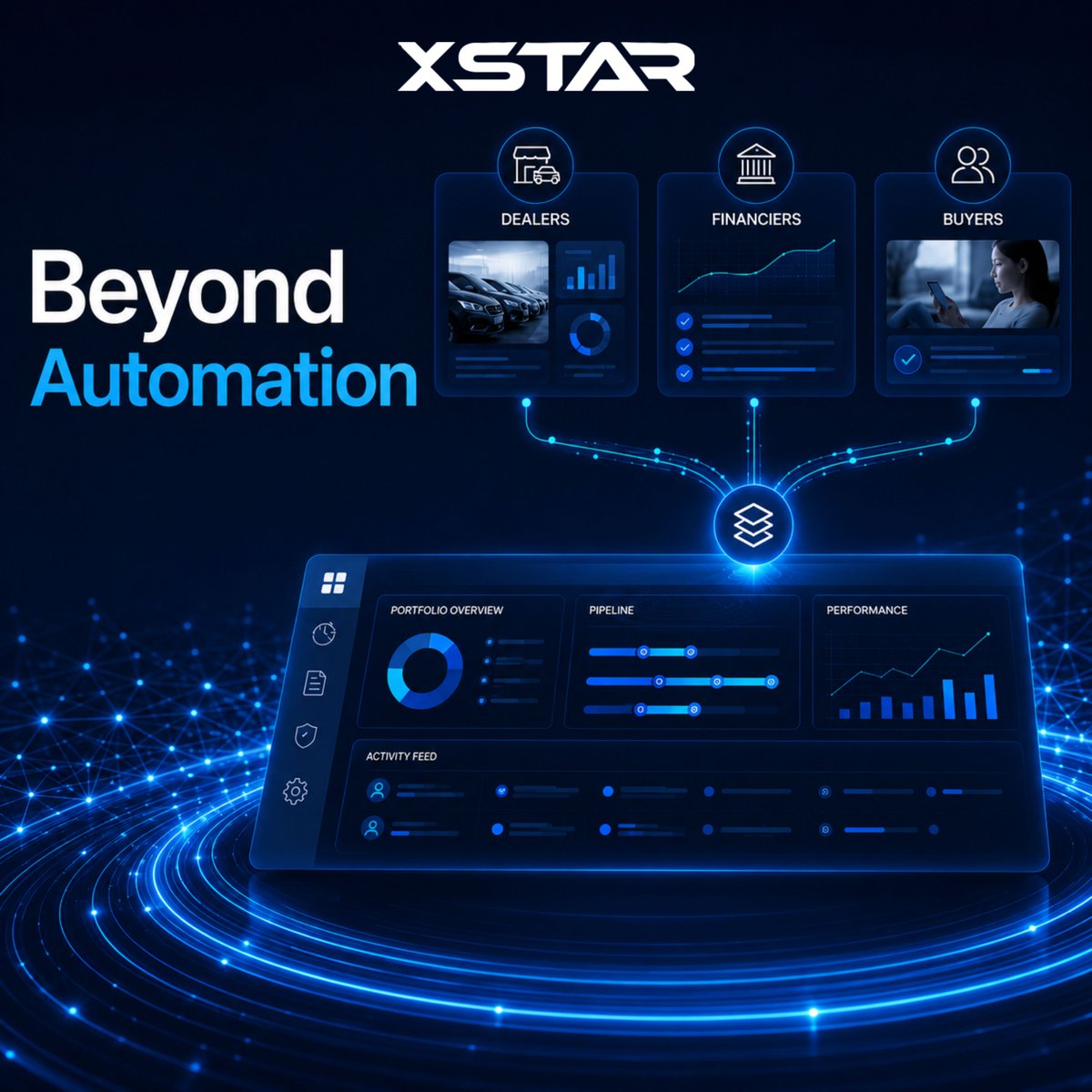 FinTech_Intel's tweet photo. Automation was step one. The real shift is connection.

@XStar_Singapore on what a connected auto finance ecosystem looks like, and why being future-ready starts here.

https://t.co/rzudV0E7zx

#FinTech #AutoFinance https://t.co/2zAiYxwOh3