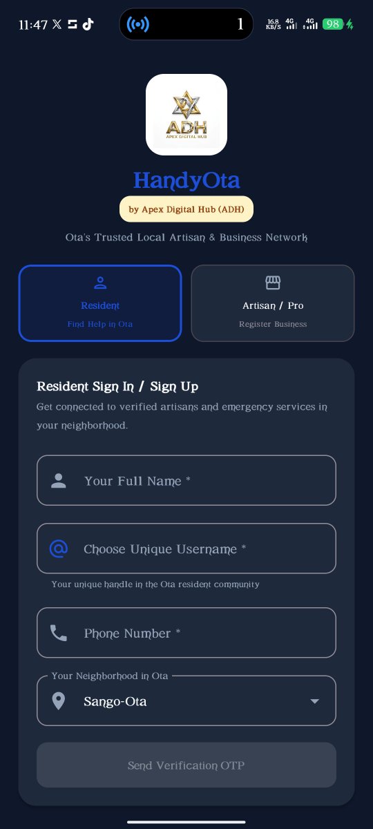 A_D_H_232's tweet photo. Here we have the interface of the HandyOta App. https://t.co/vQaCgModWu