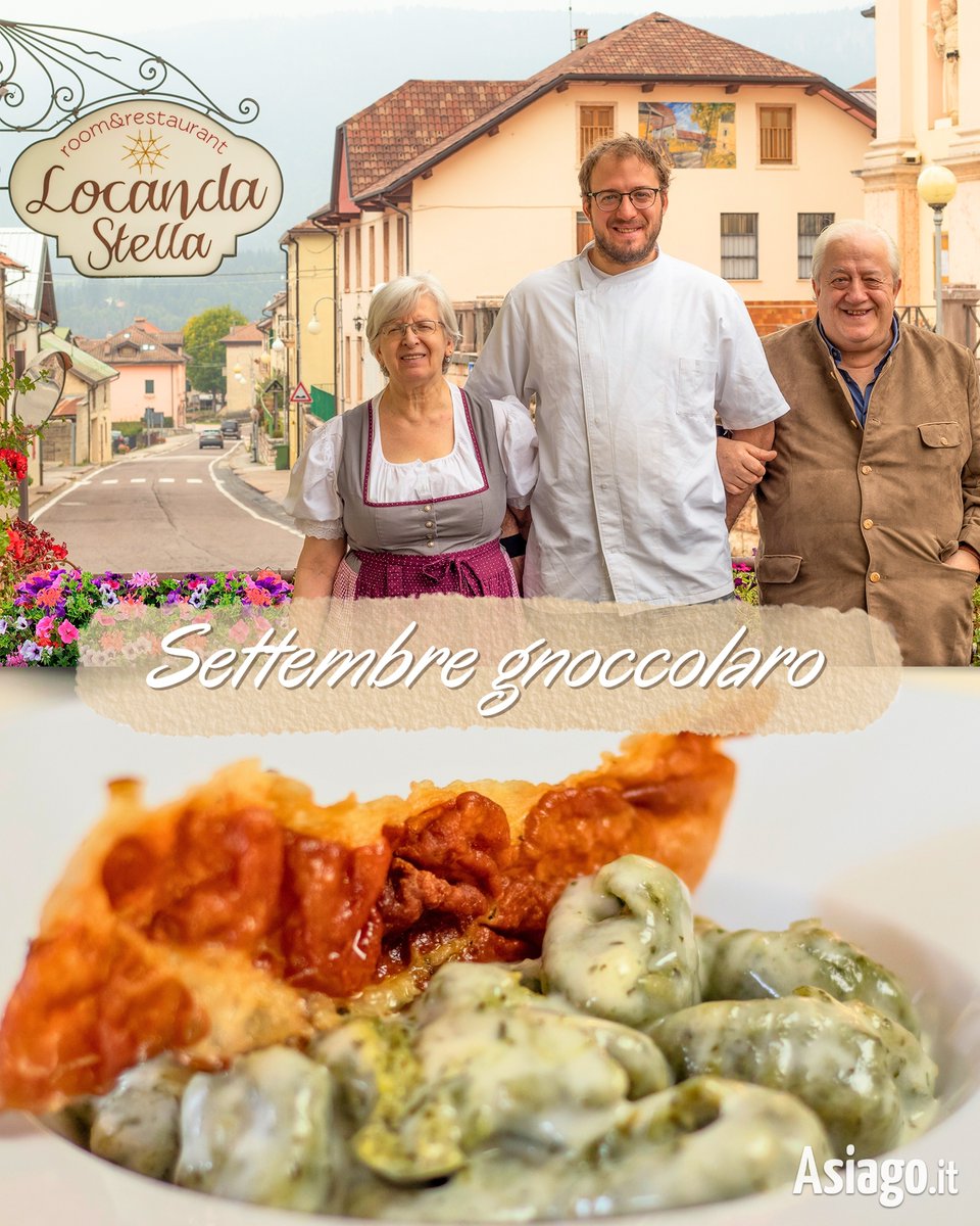 AsiagoIt's tweet photo. Oh, quanto ci piace “GNOCCOLARE”! 🥔😋
Non cercatelo sul vocabolario: questo verbo non esiste… 😂
Ma dal 18 al 20 settembre alla LOCANDA ALLA STELLA di #Camporovere “gnoccoliamo” tutti! 😜
🥔 Torna infatti SETTEMBRE GNOCCOLARO 👉 https://t.co/q31ukpjP9v
#Asiagoit https://t.co/VHMjTzk3GS