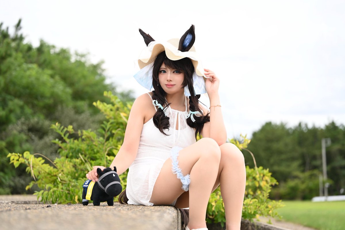 yura0u_u0's tweet photo. cos￤ウマ娘￤ﾃﾞｱﾘﾝｸﾞﾀｸﾄ【DaringTact】
※捏造水着衣装

📷⟡.·アヤさん(@AF_N3511 )
 
 #カワコス海ロケ https://t.co/I9OjwdCBep