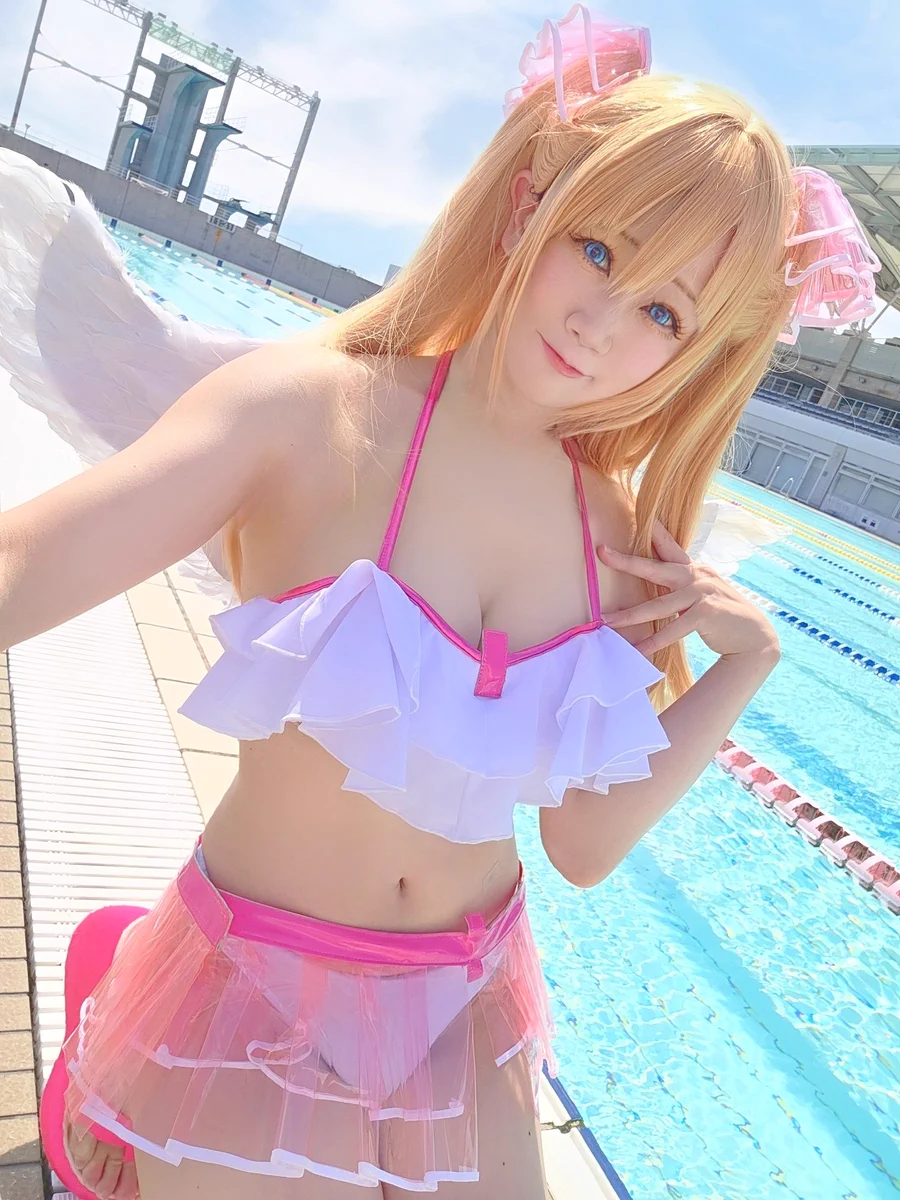 コスプレ 2.5次元の誘惑 マリエル 水着フルセット 香-KOH- on X: 